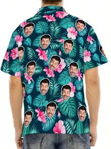 Parte superior de pijama casual personalizada de verano con solapa para hombres, ropa de descanso informal