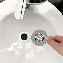 1 pieza Colador de acero inoxidable para fregadero, anti-obstrucción y anti-óxido, fácil instalación para cocina y baño - Multicolor - Ver 10