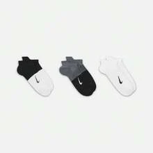 3 Pairs Women's Nike Everyday Plus Lightweight No-Show Socks CV2964-904 - Black - View 3