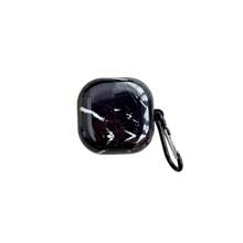 Galaxy Buds Marble-TPU Case For Buds 2/Pro/Pro 2/Live/FE, Scratch-Resistant & Anti-Slip Texture, Sleek & Stylish Design With Detachable Carabiner