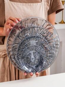 1个水果蛋糕面包圆形托盘，适用于万圣节、圣诞节、婚礼派对、节日水果盘 - 彩色 - 查看 6