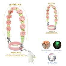 Lingdeer 水瓶手柄，带 Macrame 花朵水瓶吊带挂绳，带背带，适合大多数 8-40 盎司，兼容 杯配件水瓶带，适用于 8 盎司至 40 盎司水瓶，带手柄的水杯，兼容杯子配件（不配备水杯，仅配备水杯带），母亲节礼物，返校用品