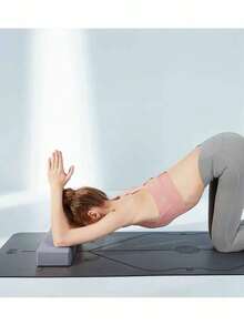 1pc EVA Gym Blocks, Foam Brick, Training, Exercise, Fitness, Dance Tool, Yoga Reinforcement, Cushion, Stretching, Body Modeling, Yoga Blocks - Multicolor - View 4