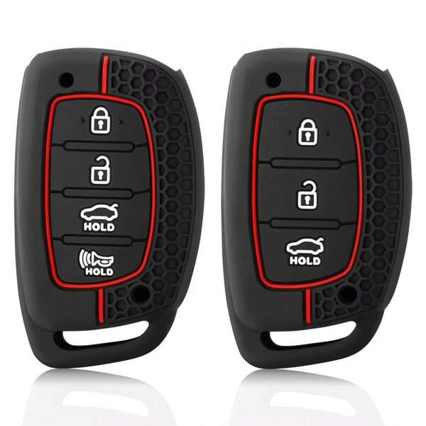 Nieuwe siliconen auto smart key case cover voor Creta Ix35 Ix45 I10 I30 I40 Tucson Santa Fe Rena Sonata Elantra accessoires