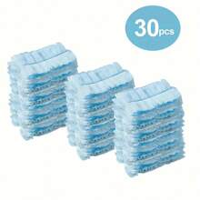 50/30/10pcs Disposable-Use Dust Cleaner Refills - Effortless Dusting For Electronics, Furniture, Blinds, And Ceiling Fans - Cleaning Supplies & Accessories