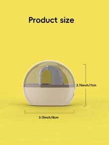 1 Pair Of Hearing-Aid Headphones-Charging Bin, Hearing Aid/Amplifier Suitable For The Elderly, Rechargeable Hearing Aid Suitable For The Elderly, The Best Hearing Aid Suitable For The Elderly With Noise Cancellation Function And Volume Control.