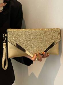 Sac de soirée élégant décoré de paillettes