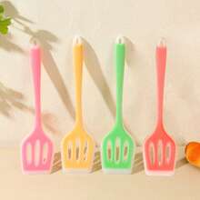 1 pieza Utensilio de cocina de silicona - Espátula antiadherente y resistente al calor, esencial para hornear y cocinar - Multicolor - Ver 11