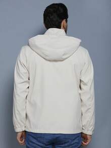 Autumn And Winter Solid Color Coat Warm And Fashionable - 米色 - 查看 3