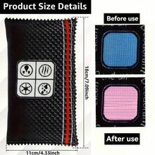 1pc Reusable Silicone Car Dehumidifier Bag - Ideal For Absorbing Moisture Inside Vehicles - one-size - View 11