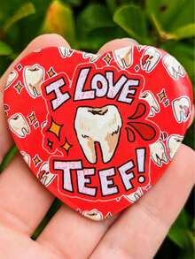 1/3/5/10/30/50/100/200pcs Custom Badges, Custom Heart-Shaped Buttons, Customize Your Design Heart Badges, Valentine's Day Mother's Day Gifts, Personalized Heart Buttons, Can Print Lover's Photo, Cartoon Characters - Picture Style1 - View 5