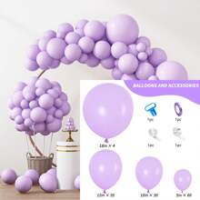 129 Stücke pastellblaue Ballons in verschiedenen Größen 18 12 10 5 Zoll für Girlanden und Bögen, hellblaue Ballons für Geburtstag, Baby-Dusche, Geschlechteroffenbarung, Ostern, Hochzeit, Party-Dekoration, Sommer-Geschenke, Stranddekor, Einschulung, Schul-Bedarf, Raumdekoration