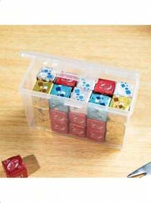 1pc Transparent Food Storage Box, Cheese Container, Refrigerator Onion Garlic Fruit Preservation Box, Flip-Top Butter Compartment Box, Kitchen Organizing Tool