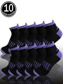 12 Pairs Soft And Comfortable Sports Outdoor Short Socks For Men - Multicolor - View 11