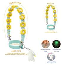 Lingdeer 水瓶手柄，带 Macrame 花朵水瓶吊带挂绳，带背带，适合大多数 8-40 盎司，兼容 杯配件水瓶带，适用于 8 盎司至 40 盎司水瓶，带手柄的水杯，兼容杯子配件（不配备水杯，仅配备水杯带），母亲节礼物，返校用品