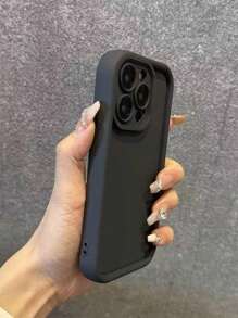 Minimalist Thick Anti-Drop Soft Mobile Phone Case For IPhone 16 Pro Max/16/16 Pro/16 Plus/16E/15/15 Plus/15 Pro/15 Pro Max/11/12/13/14 Pro Max/XS/XR/11 Pro/11 Pro Max/12 Pro/12 Pro Max/13 Pro/13 Pro Max/7 Plus/14 Pro/14 Pro Max/14 Plus/7 Plus/8 Plus/8/SE2/13 Mini/12 Mini