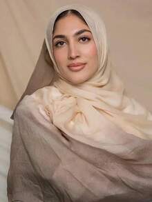 1PC Women's Hijab Bohemian Scarf Paisley Pattern Woven Shawl Pashmina, Suitable For Daily And Holiday Wear