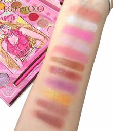 KEVIN COCO Kevin & Coco 37-farbiges Bar bie-Make-up-Set – Lidschatten, Lippenstift, Highlighter, Rouge, Pinsel und mehr in einem Etui – ideal zum Verschenken oder zum Kreieren einzigartiger und lustiger Looks – ultra-komplette und farbenfrohe Sonderedition – ✅ Versand innerhalb von 24/72 Stunden nach Spanien (Halbinsel)