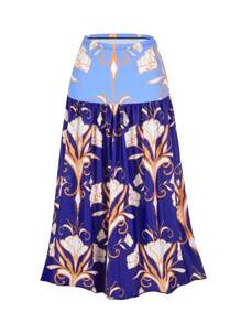 1 Stück modischer und sexy Damen Bandeau Monokini mit Sarong Strandkleid Cover-Up, raffft und verdeckt den Bauch, europäischer und amerikanischer Stil, geeignet für Sommer, Strand, Urlaub