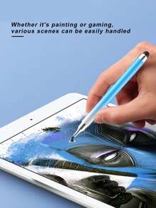 Dual-Spitzen Makronen Farbverlauf Touchscreen Stylus Stift, runde Scheiben Touchscreen Stift für Handy, Tablets, Schreiben, Bearbeiten, Zeichnen, universeller kapazitiver Stylus