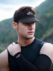 GOLOVEJOY 1 件男女通用夏季透气遮阳帽，吸汗户外运动跑步徒步防晒棒球帽 - 彩色 - 查看 10