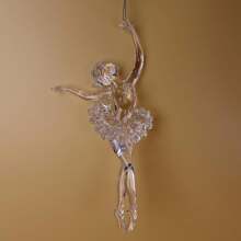 1pc Graceful Ballet Dancer Plastic Hanging Decor, Elegant Lady Dance Ornament For Car, Home, Garden, Window And Porch Decor - Perfect Gift For Birthday And Holidays Room Decor Bedroom Decor Home Decor Wall Decor