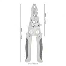 [9-In-1 Multi-Function Electrician Pliers] A Versatile Wire Stripper - 2024 Upgraded 9-In-1 Multi-Function Electrician Pliers, Wire Cutters, Wire Strippers, Wire Crimpers, Golden Metal Cutters, Manual Industrial-Grade Pliers For Wire Stripping, Crimping, And Electrical Work (1 Piece)