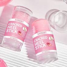 BARUBT 2 件套桃子足霜，适用于足部和足跟龟裂，防止足部龟裂，使双脚光滑柔软，深层滋养足部护理，含角鲨烷