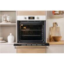 Indesit Built In IFW6340WH 60cm Electic Oven - White - 1 - View 2
