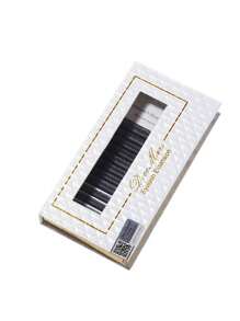 DeceMars YY Eyelash Extension 0.07mm 8-15mm 12 Lines One Box, Black