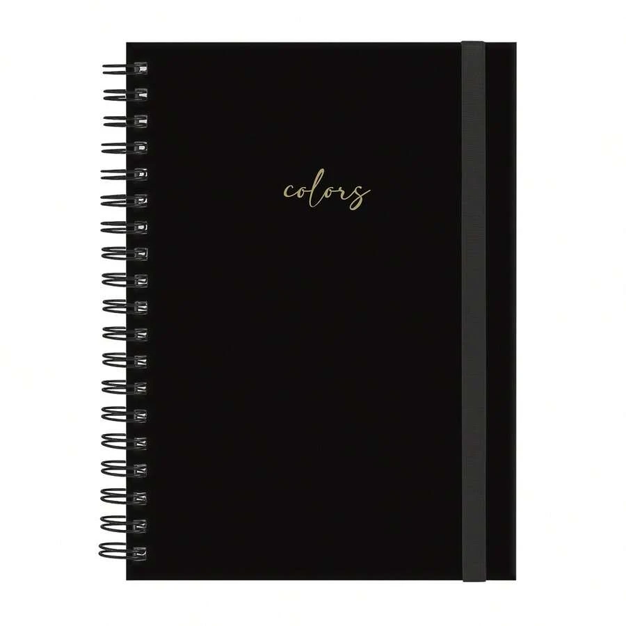 iscool Notebooks - 블랙 골드 - 보기 1