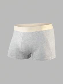3pcs/Pack Norcotton Men's Breathable Boxer Briefs, 100% Cotton - Multicolor - View 2