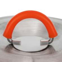 1.5L Round Pot Kettle Series Portable Stainless Steel Durable Bushcraft Gear Open Fire Kettle For Heating Water, Cooking Tea, Coffee - Silver - View 11