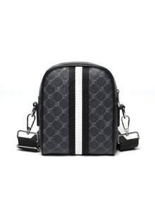 Bolso bandolera ligero y casual para hombres, adecuado para leer, con espacio para el teléfono. Bolso de hombro tipo mensajero pequeño para exteriores, ideal para volver al colegio, regalo del Día del Padre, bolsa de bandolera para ir al trabajo