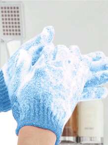 10pcs Shower Exfoliating Gloves, Multi-Color Body Exfoliating Gloves With Hanging Loop, Scrub Exfoliating Gloves For Body Face Spa Washing Deep Exfoliation