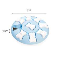 By Nina Ottosson Puppy Smart Treat Puzzle Enrichment Toy, Level 1 Beginner, Blue - Chó thông minh - Cấp độ 1 (Dễ) - Xem 8