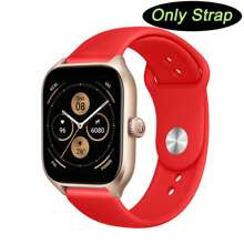 20mm 22mm Silicone Unisex Watch Band Compatible With Samsung Galaxy Gear Active2 S2 Gear S3 Gt 2 HuaweiWatch GT2 42mm 46mm XiaomiWatch Amazfit GTS GTR 2e 47mm Fashionable Casual Watch Strap Soft Breathable Waterproof Weistband Adjustable Replacement Bands For Daily Wear Sport Smart Watch Accessories Gifts For Mother's Day, Father's Day, Family, Friends, And Students Returning To School
