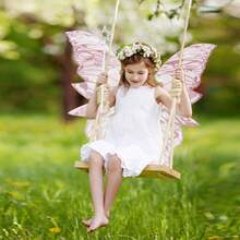 Fairy Wing For Girls Women Butterfly Wing For Halloween Costume Cosplay Christmas Birthday Present - Pink - View 3