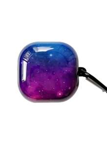 Galaxy Buds Marble-TPU Case For Buds 2/Pro/Pro 2/Live/FE, Scratch-Resistant & Anti-Slip Texture, Sleek & Stylish Design With Detachable Carabiner