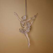 1pc Graceful Ballet Dancer Plastic Hanging Decor, Elegant Lady Dance Ornament For Car, Home, Garden, Window And Porch Decor - Perfect Gift For Birthday And Holidays Room Decor Bedroom Decor Home Decor Wall Decor
