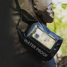 2L PVC Clip Swimming Waterproof Bag New Mesh Material Sports Messenger Bag Beach 2-In-1 Cell Phone Bag - Multicolor - View 6