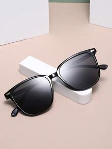 经典方形 PC 时尚眼镜适合夏季海滩度假、户外、旅行日常佩戴 - 彩色 - 查看 14