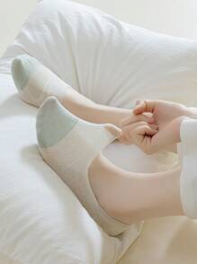 1/3/6 pares de calcetines invisibles de corte bajo para mujer con silicona antideslizante, malla, soporte del arco, para uso casual, deportivo y de verano