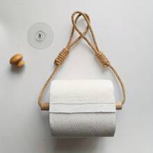 1 pezzo Portasalviette da cucina in corda LDQ - Intreccio in corda di legno massiccio, portasalviette da parete in tessuto senza profumo, creativo senza foratura - Per cucina e bagno - Perfetto regalo per il ritorno a scuola e per la casa nuova