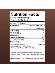 Mushroom Coffee Powder, For Immunity Boosting, Contains Cordyceps, Ganoderma Lucidum, Lion's Mane, And More | Enhanced Stamina & Focus Supplement For Workouts Bjp1dian - 其他 - 查看 5