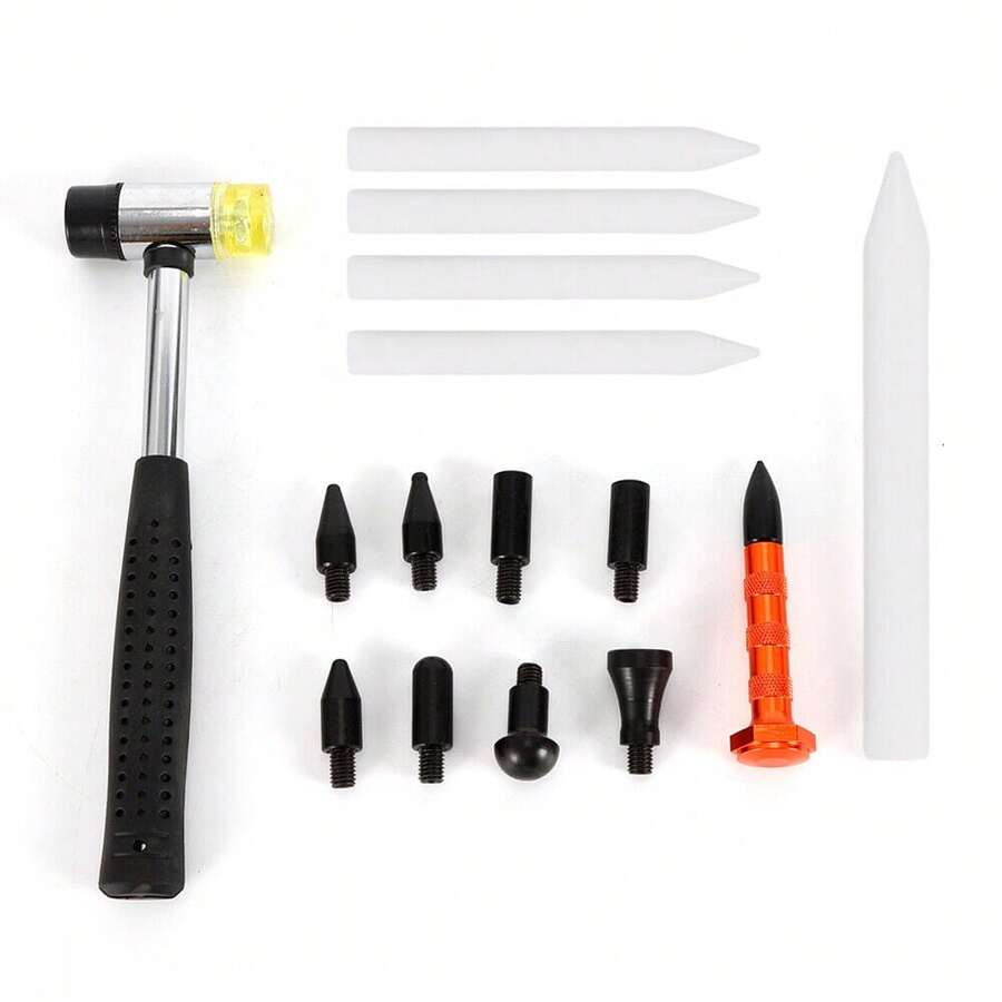 YUNRUX Rebound Mandrel Dent Repair Dent Removal Tool Dent Dent Remover Sets 15x Dent Removal Tool Set Car Dent Repair Sets Dent Lifter Dent Removal Tool