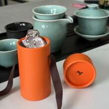 1/2/5/10pcs Orange Cylindrical Gift Box Measuring 3.14*2.16 Inches, Decorative Luxury Gift Boxes, Made Of Paper, Are Designed For Storing Valuable Items Such As Watches, Necklaces