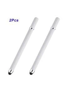 Dual-Spitzen Makronen Farbverlauf Touchscreen Stylus Stift, runde Scheiben Touchscreen Stift für Handy, Tablets, Schreiben, Bearbeiten, Zeichnen, universeller kapazitiver Stylus
