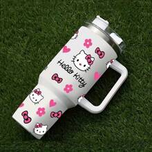 Sanrio 2pcs/Set, Hello Kitty UV DTF Heat Transfer Paper, Suitable For 40oz Tumbler, Phone Case, Laptop UV Printing, Holiday Gifts, Party Tumblers, Extreme Cup Sticker