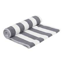 Extra Large Towel - Soft, Absorbent Microfiber 180x100cm - 灰色 - 查看 2